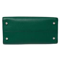 Dior Green Leather Medium Diorever Bag