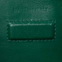 Dior Green Leather Medium Diorever Bag