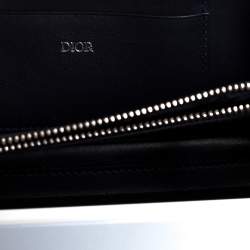 Pre Owned Christian Dior x Rimowa Two Tone Blue Aluminum and Leather Personal Clutch Bag