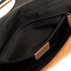 مملوكة مسبقًا Dior Brown Suede and Leather Wingtip Malice Shoulder Bag