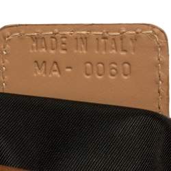 مملوكة مسبقًا Dior Brown Suede and Leather Wingtip Malice Shoulder Bag