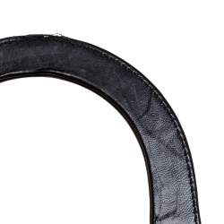 مملوكة مسبقًا Dior Black Cannage Leather Large Lady Dior Tote