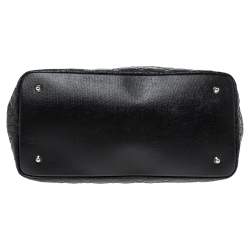 Pre Owned حقيبة يد ديور "باناريا" متوسطة كانفاس مقوى كاناج مرجاني