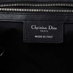 Pre Owned حقيبة يد ديور "باناريا" متوسطة كانفاس مقوى كاناج مرجاني