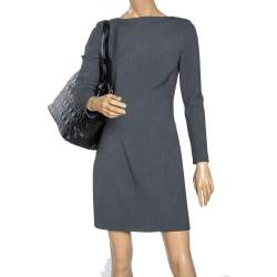 Pre Owned حقيبة يد ديور "باناريا" متوسطة كانفاس مقوى كاناج مرجاني