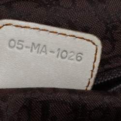 مملوكة مسبقًا Dior Pale Green Gaucho Leather Large Double Saddle Shoulder Bag