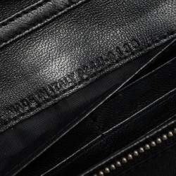 Pre Owned محفظة بسلسلة ديور "نيو لوك" جلد كاناج أرجواني