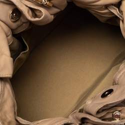 Pre Owned Dior Beige Cannage Leather Le Trente Tote