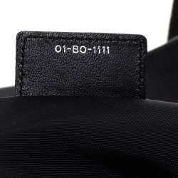 Pre Owned حقيبة ديور قفل قلاب نيو جلد كاناج سوداء