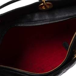 مملوكة مسبقًا Dior Black Cannage Leather Large Lady Dior Tote