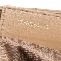 مملوكة مسبقًا Dior Beige Cannage Leather Large Lady Dior Tote