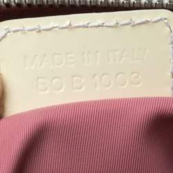 Pre Owned حقيبة ديور غيرلي بوسطن كانفاس مونوغراية وردية