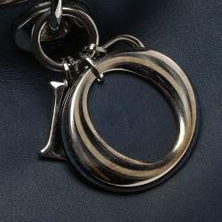 Pre Owned Dior Blue Leather Extra Large Diorissimo Shopper Tote