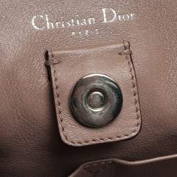 Pre Owned Dior Blue Leather Extra Large Diorissimo Shopper Tote