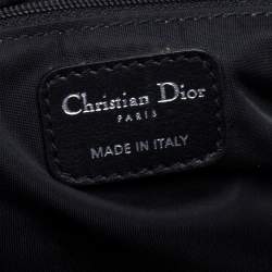 Pre Owned Dior Black Cannage Nylon and Leather Charming Doctor Bag