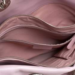 Pre Owned Dior Pink Cannage Quilted Leather Granville Tote 