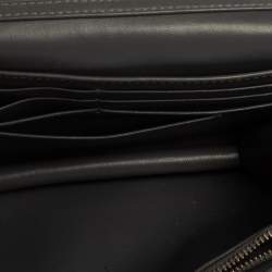 Pre Owned Dior Light Blue Cannage Shimmering Leather Miss Dior Promenade Pouch