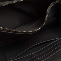 Pre Owned Dior Light Blue Cannage Shimmering Leather Miss Dior Promenade Pouch