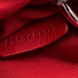 مملوكة مسبقًا Dior Red Leather Wristlet 61 Clutch