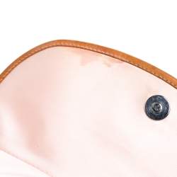 Pre Owned Dior Multicolor Monogram Coated Canvas and Leather Romantique Trotter Flap Bag