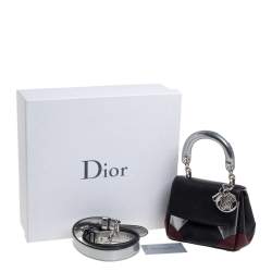 Pre Owned Dior Multicolor Leather Micro Be Dior Flap Bag