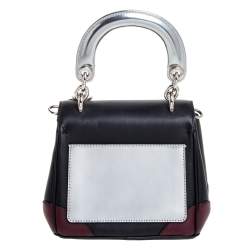 Pre Owned Dior Multicolor Leather Micro Be Dior Flap Bag