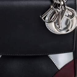 Pre Owned Dior Multicolor Leather Micro Be Dior Flap Bag