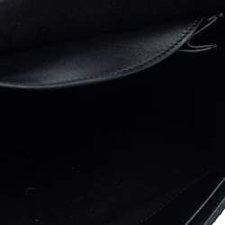 Pre Owned Dior Black Leather J’adior Flap Shoulder Bag