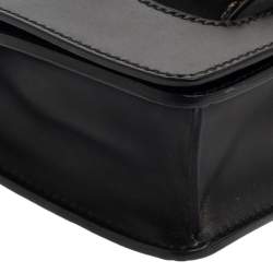 Pre Owned Dior Black Leather J’adior Flap Shoulder Bag