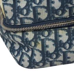 Dior Blue/Cream Oblique Canvas No.2 Trotter Sling Bag