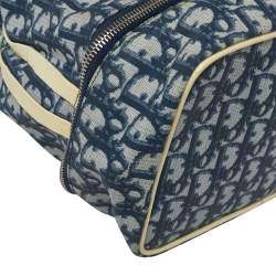 Dior Blue/Cream Oblique Canvas No.2 Trotter Sling Bag