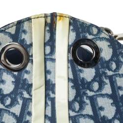 Dior Blue/Cream Oblique Canvas No.2 Trotter Sling Bag