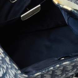 Dior Blue/Cream Oblique Canvas No.2 Trotter Sling Bag