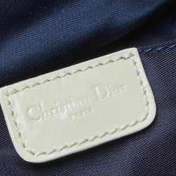 Dior Blue/Cream Oblique Canvas No.2 Trotter Sling Bag