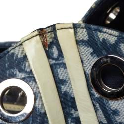 Dior Blue/Cream Oblique Canvas No.2 Trotter Sling Bag