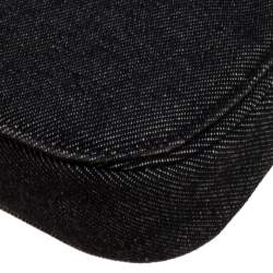Pre Owned Dior Black Denim Malice Shoulder Bag