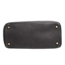 Pre Owned Dior Black Leather Medium Be Dior Flap Bag