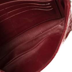 مملوكة مسبقًا حقيبة كلاتش ديور سلسلة نيو لوك جلد لامعة كاناج سوداء