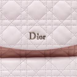 مملوكة مسبقًا Dior Blush Pink/Ivory Cannage Leather Stardust Backpack