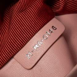 مملوكة مسبقًا Dior Blush Pink/Ivory Cannage Leather Stardust Backpack