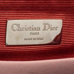 مملوكة مسبقًا Dior Blush Pink/Ivory Cannage Leather Stardust Backpack