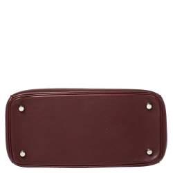 Pre Owned Dior Tri Color Leather Small Be Dior Flap Top Handle Bag
