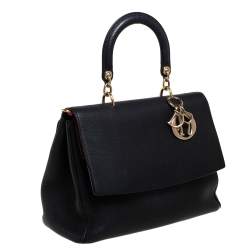 مملوكة مسبقًا Dior Black Leather Medium Be Dior Flap Bag