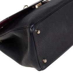 مملوكة مسبقًا Dior Black Leather Medium Be Dior Flap Bag