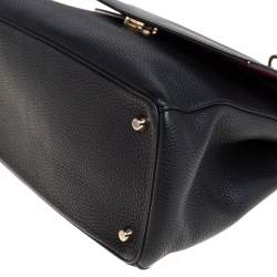 مملوكة مسبقًا Dior Black Leather Medium Be Dior Flap Bag