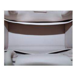 Pre Owned Dior White Leather Diorever Medium Top Handle Bag 