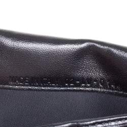 مملوكة مسبقًا Dior Black Cannage Leather Lady Dior Long Bifold Wallet