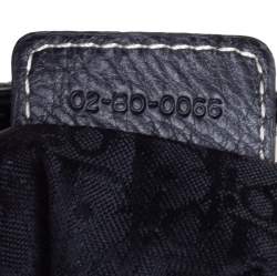 Pre Owned Dior Black Leather Satchel