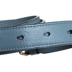 Pre Owned حقيبة يد ديور ديوريفر متوسطة جلد أزرق