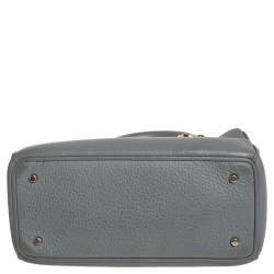 Pre Owned حقيبة يد ديور ميني ديوريسيمو جلد محبب رصاصي 